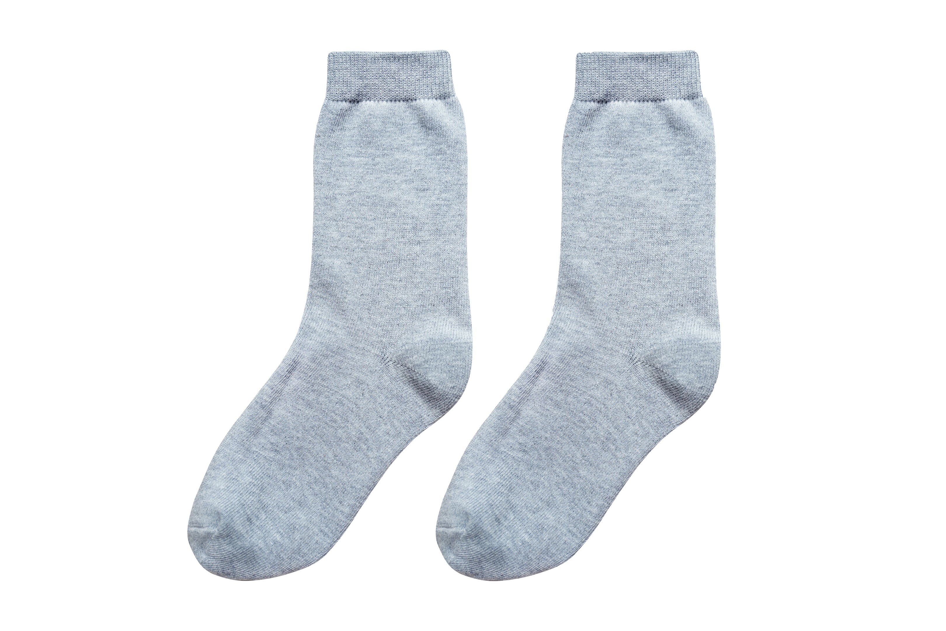 tittimitti® Kids 98% Organic Cotton Crew Socks 5-Pack – Breathable Everyday & School Socks for Boys & Girls (Soft, Durable, Stretch Fit)