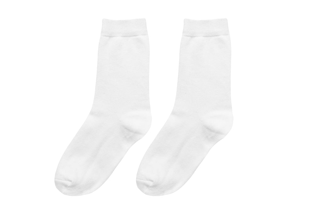 tittimitti® Kids 98% Organic Cotton Crew Socks 5-Pack – Breathable Everyday & School Socks for Boys & Girls (Soft, Durable, Stretch Fit)