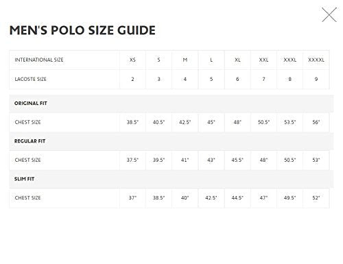 Lacoste Men's L.12.12 Classic Fit Short Sleeve Pique Polo Shirt