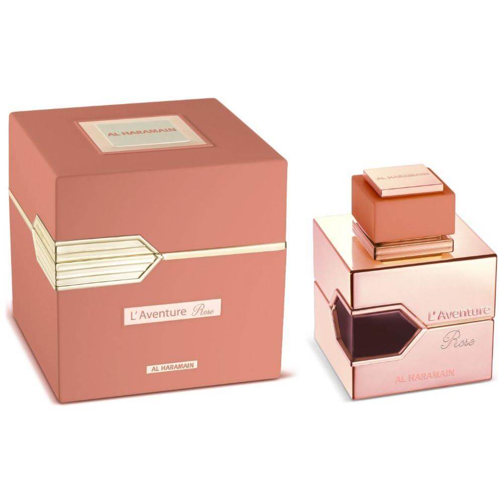 L' Aventure Rose by Al Haramain EDP Spray for Women 3.4 oz