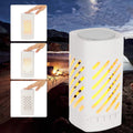 LED Smart Touch Bluetooth Speaker Rechargeable Camping Lamp