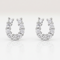 Lucky Horseshoe Earring Set