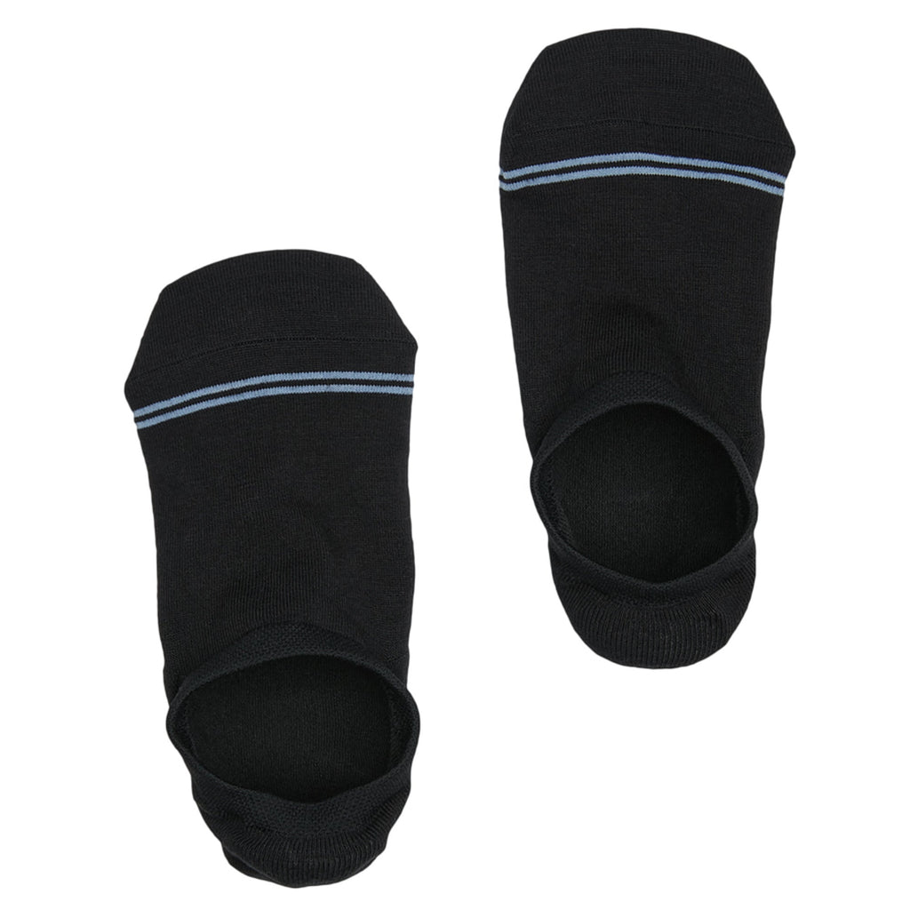 Luna Black No Show Socks