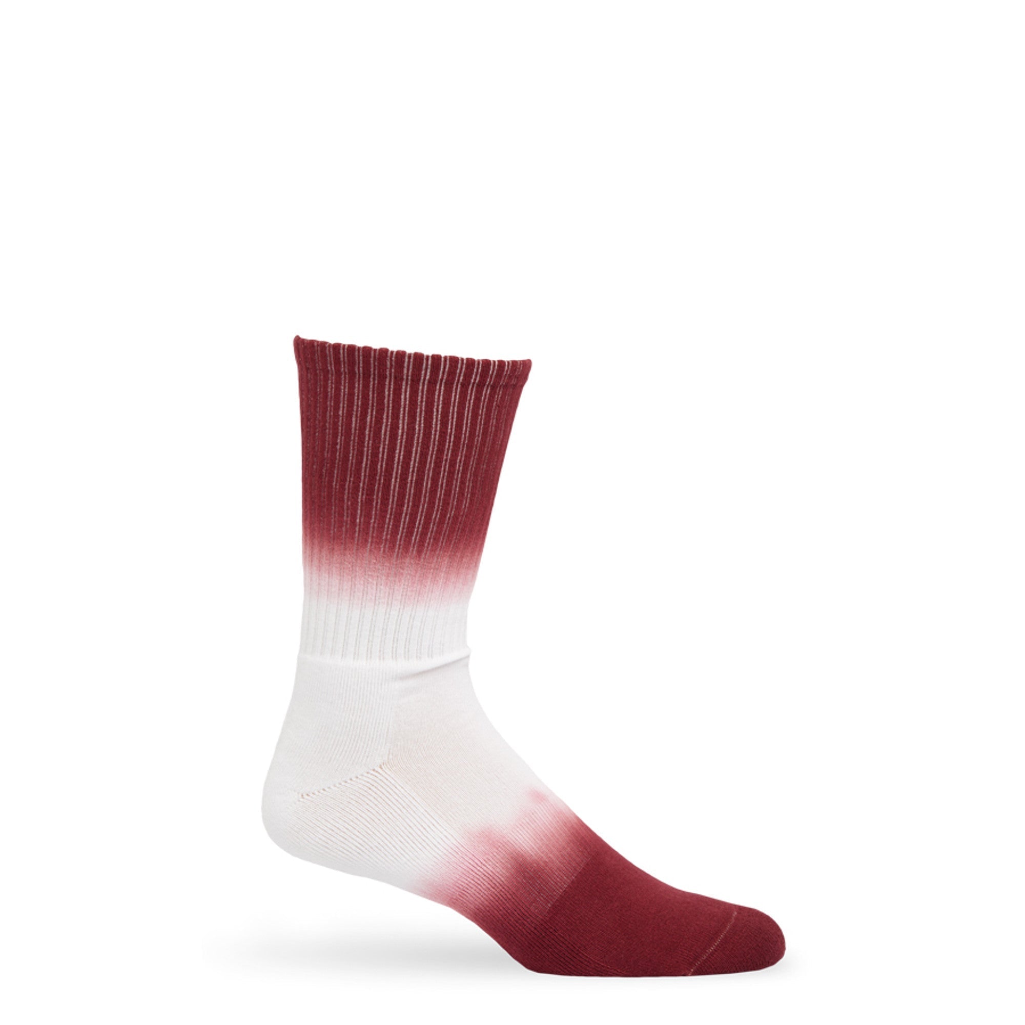 Maroon Dip Casual Socks
