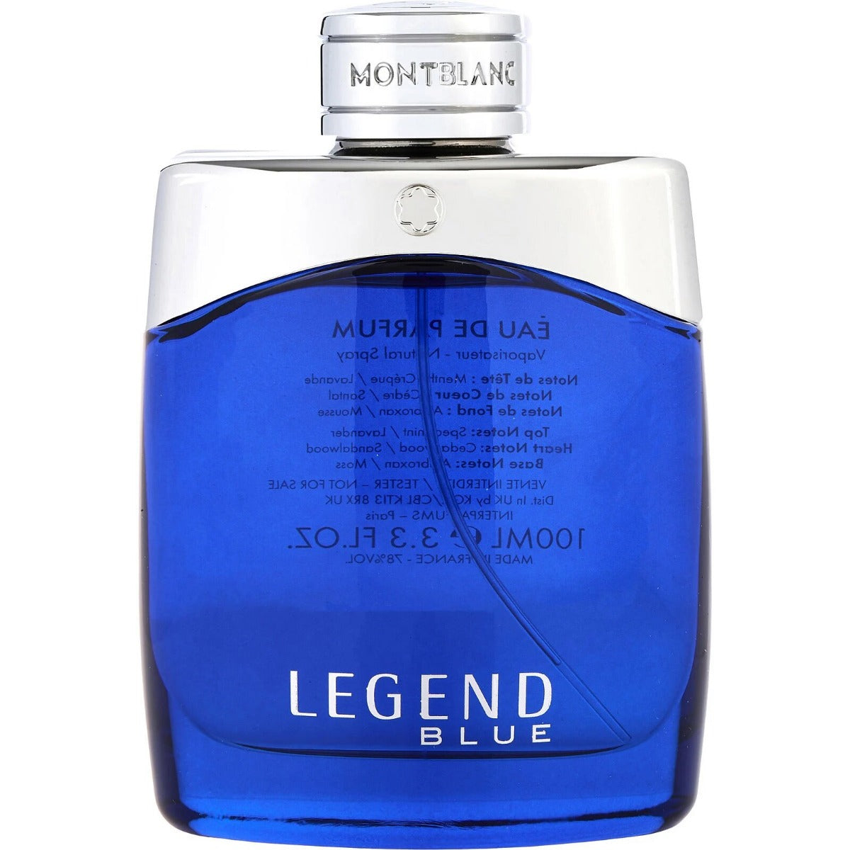 MontBlanc Legend Blue Eau De Parfum Spray for Men 3.4 oz New Tester