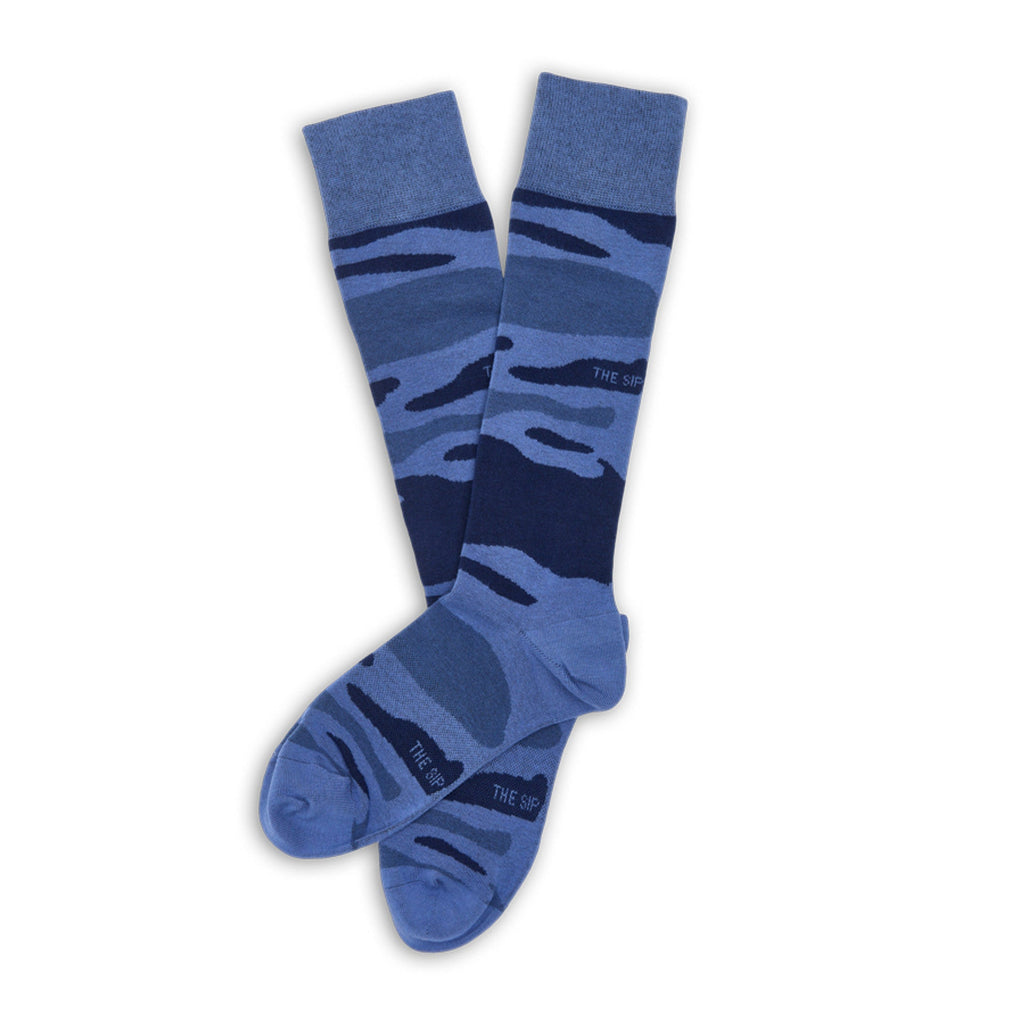 Navy Camo Socks 2-Pack