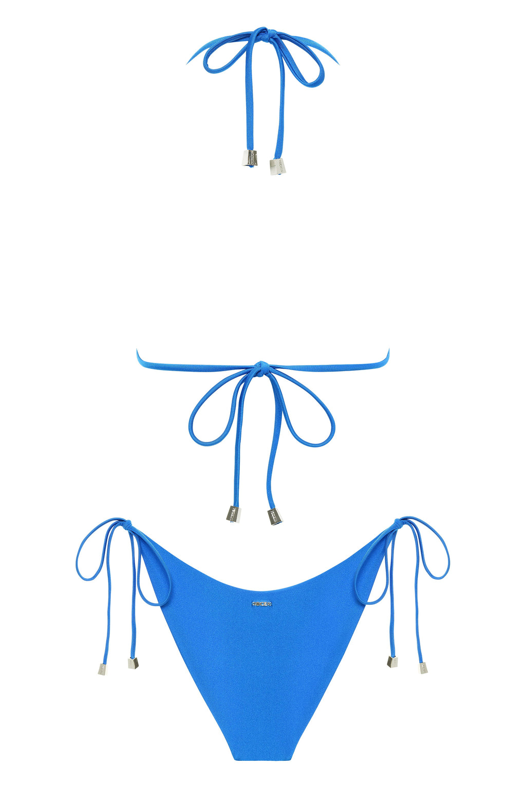 Blue Diana Bikini Top