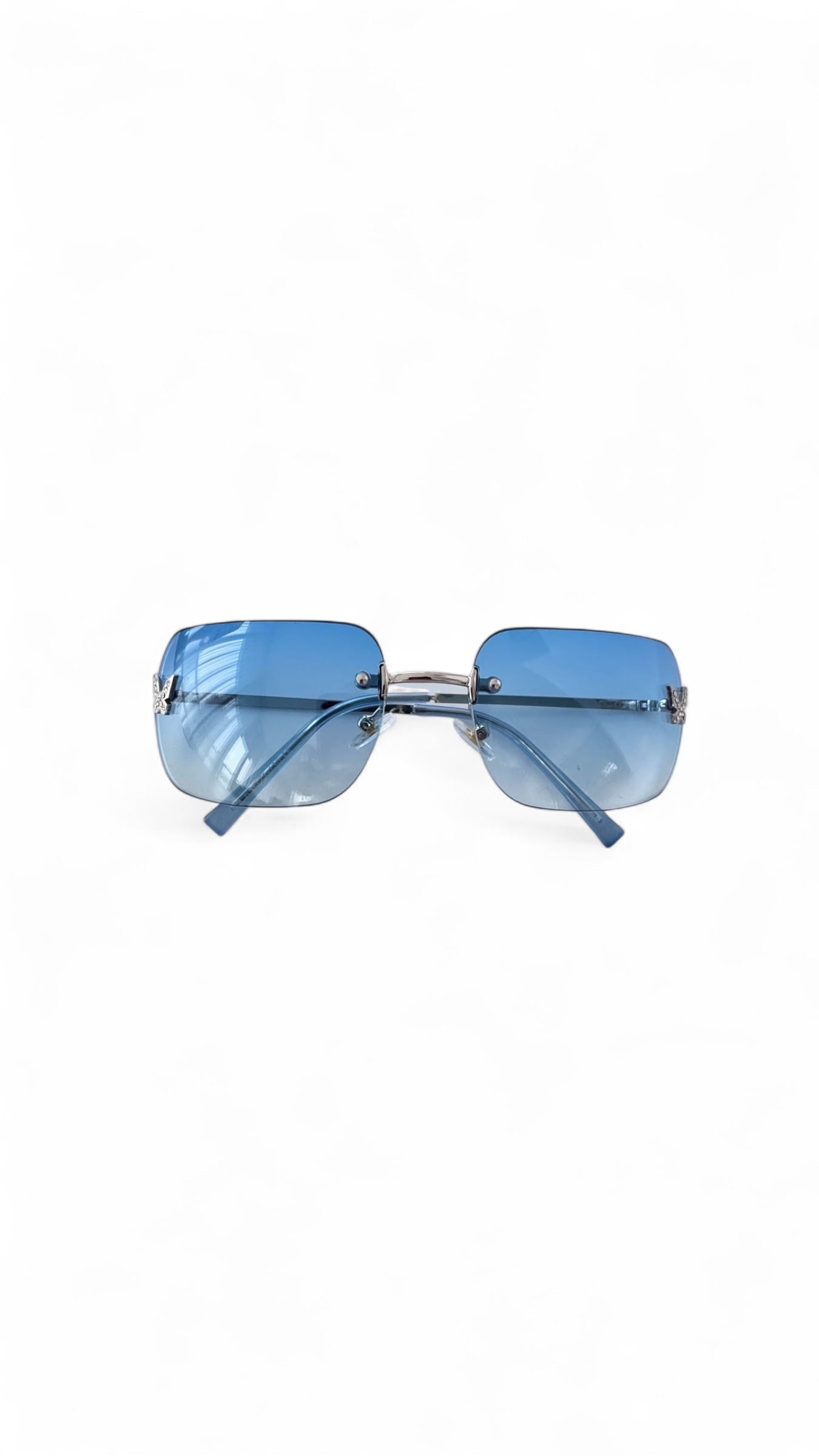 Papillon Blue Sunglasses