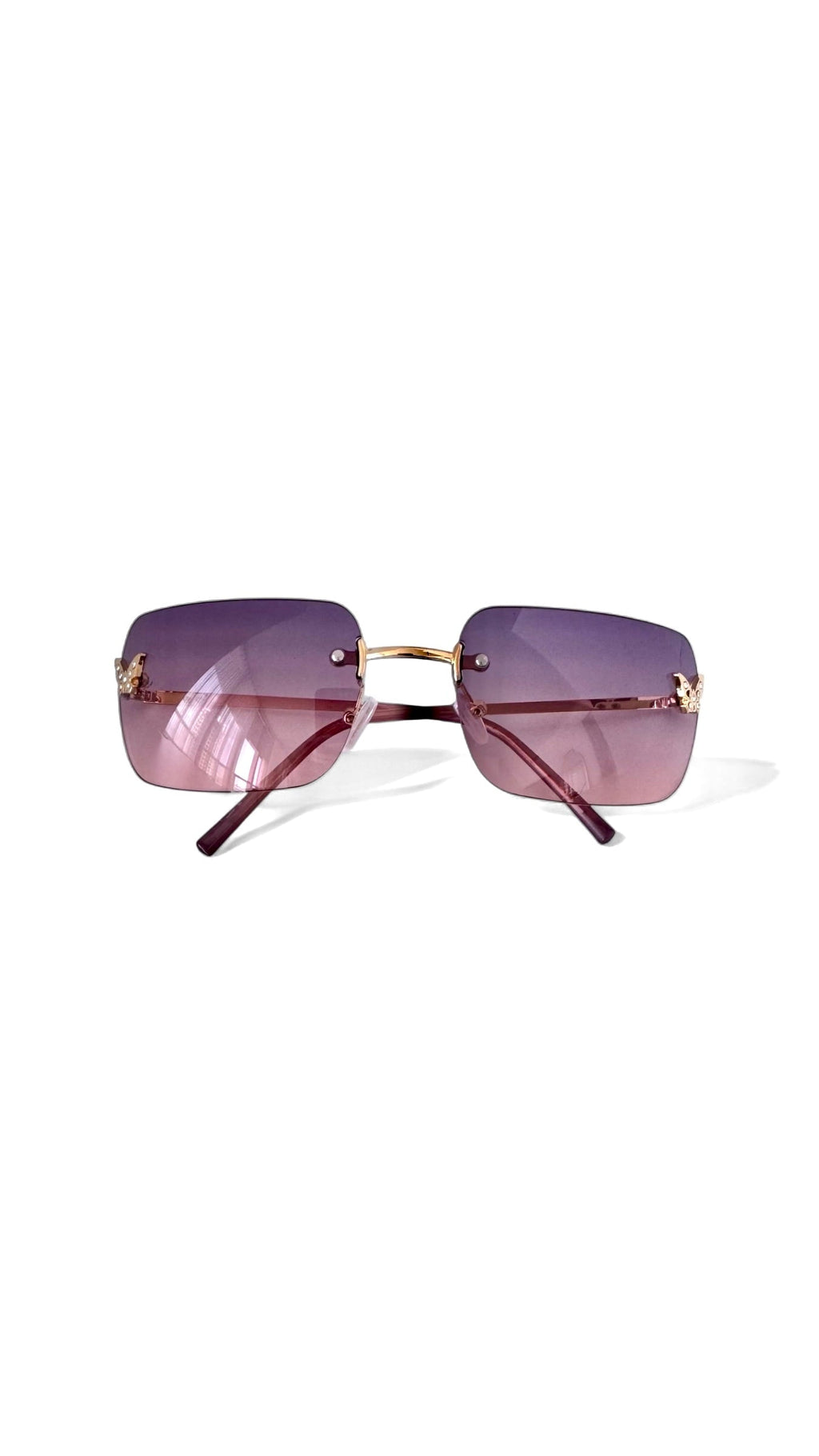 Papillon Purple Sunglasses