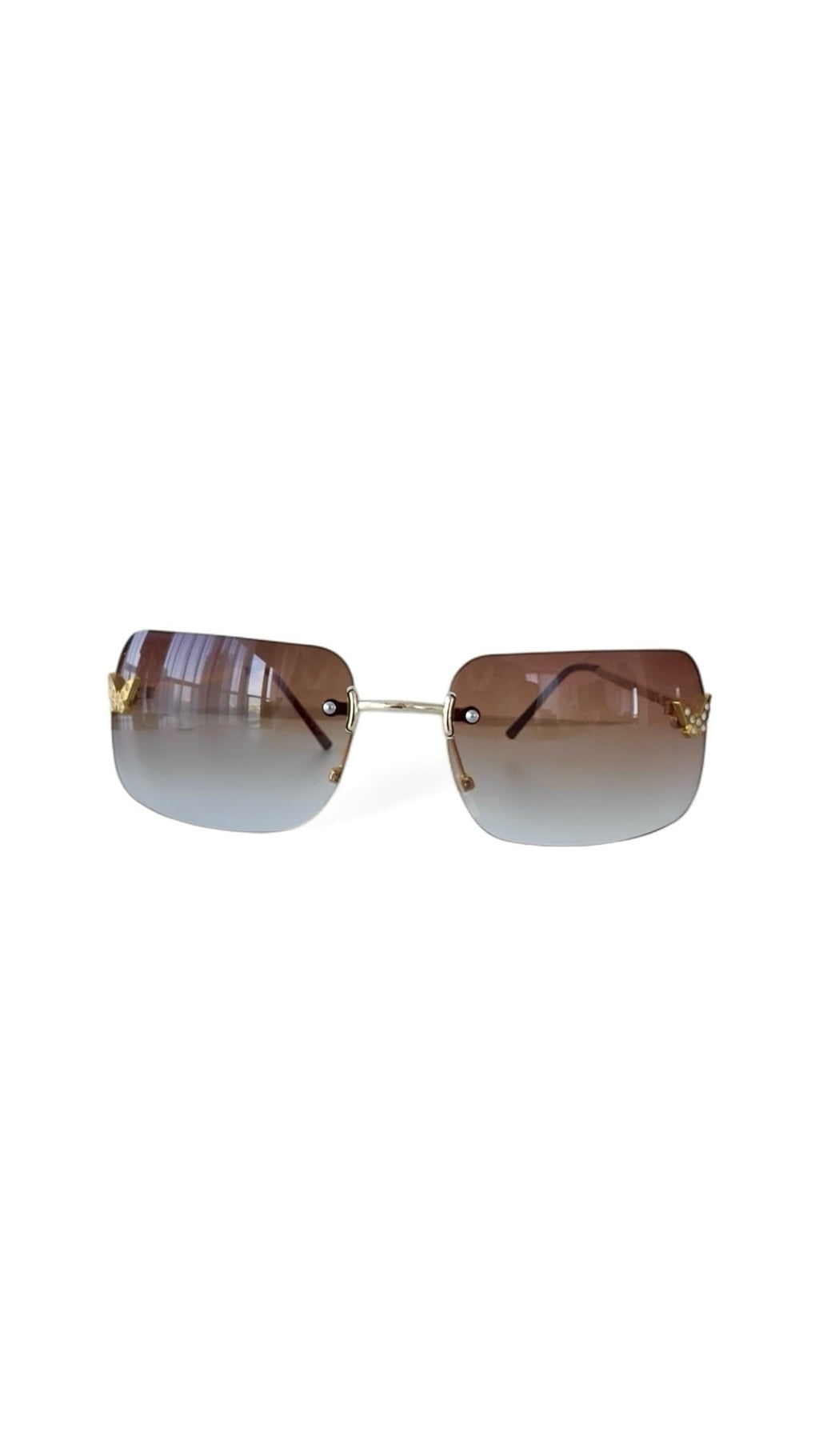 Papillon Blue Sunglasses