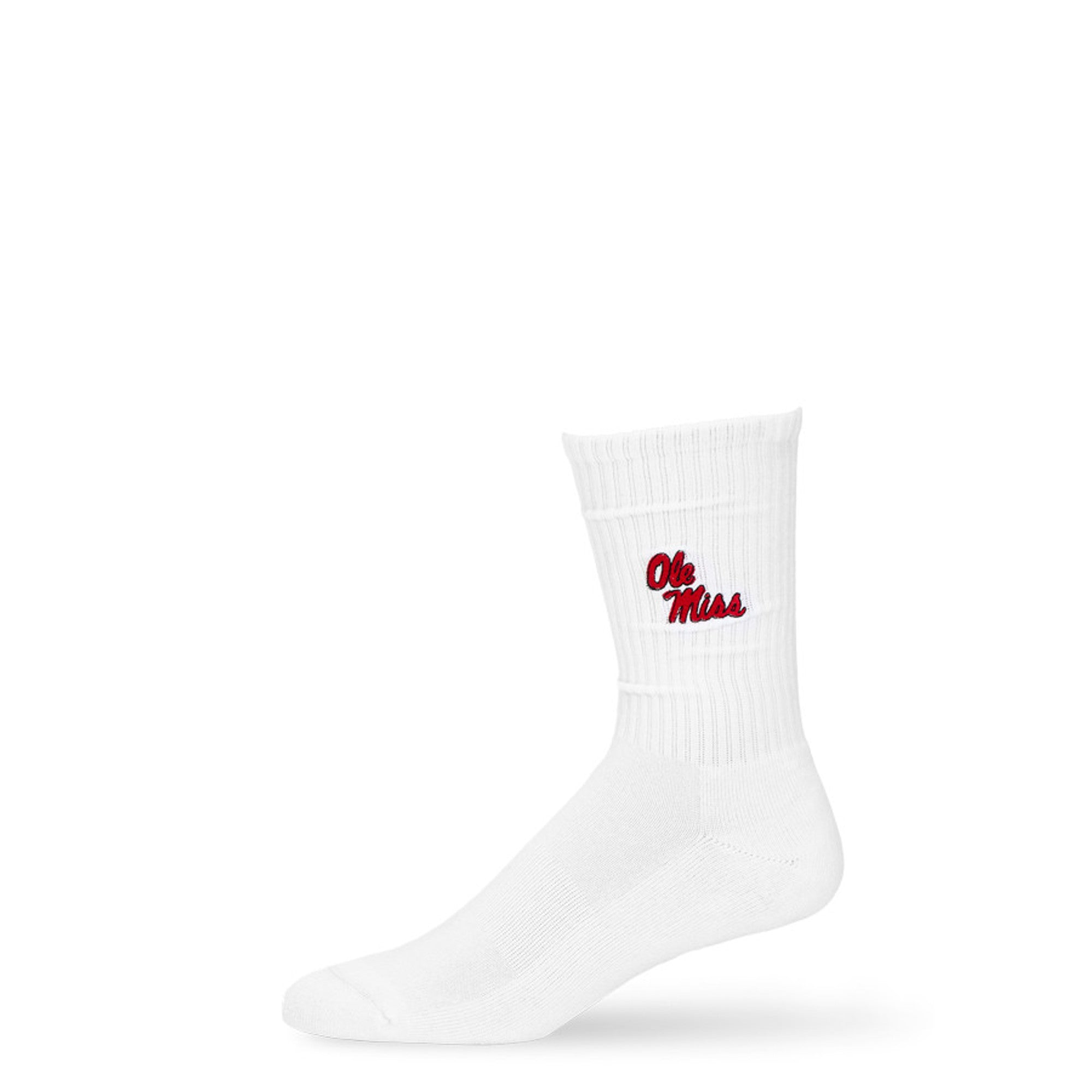 Ole Miss Campus Crew Socks 3-Pack