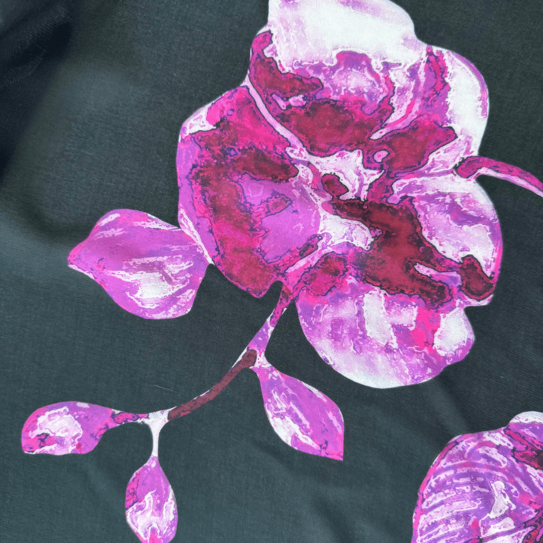 Miranda long cover up 100% Silk