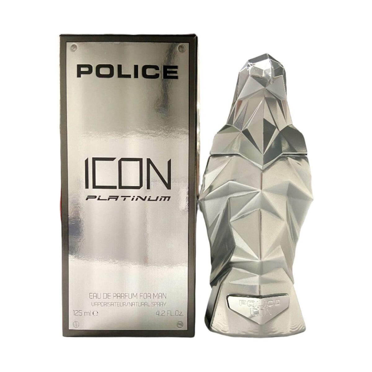 Icon Platinum by Police EDP Spray for Men 4.2 oz