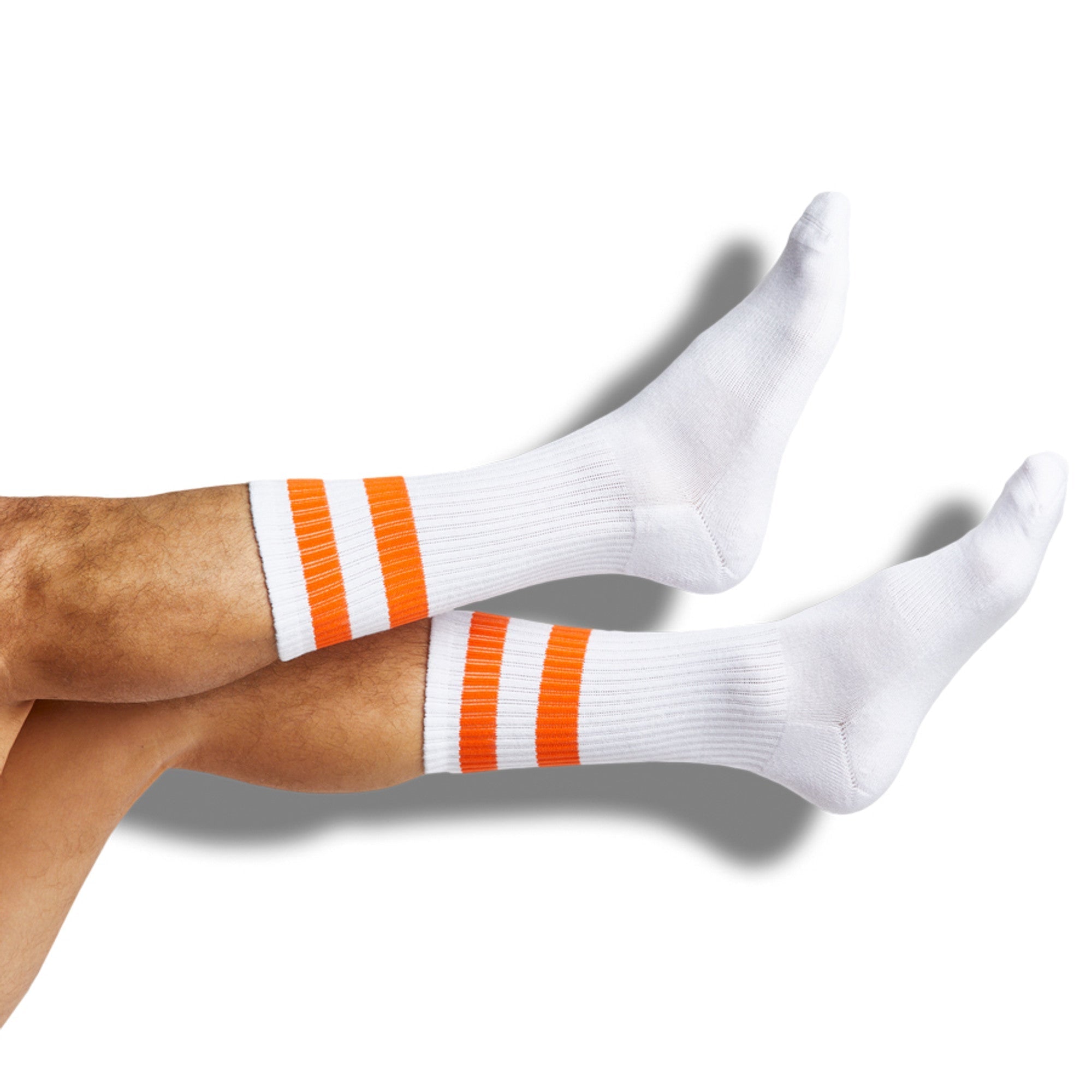 Orange Retro Casual Socks