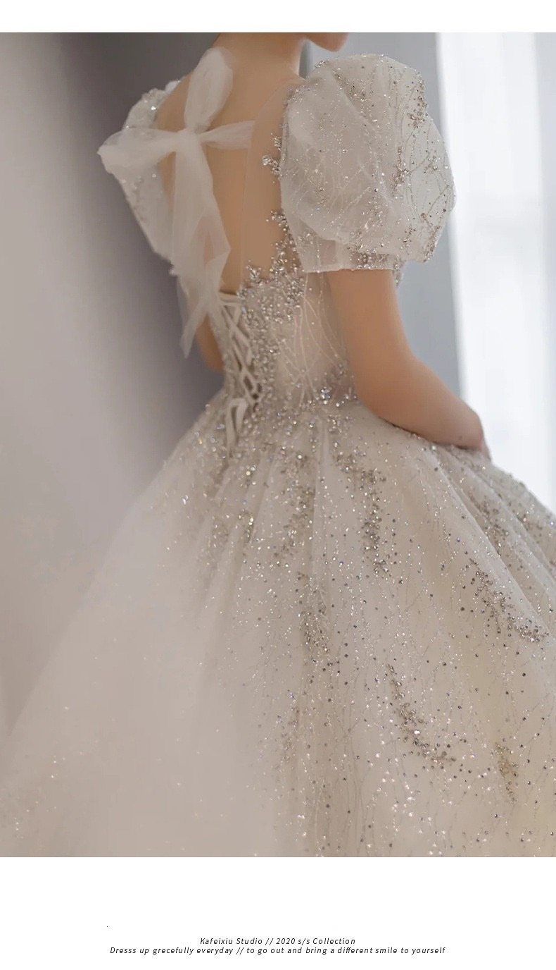 Luxury Wedding Dresses with Crystal Beads
