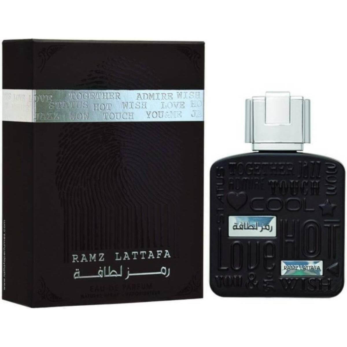 Lattafa Ramz Lattafa Silver Unisex Eau De Parfum Spray 3.4 oz