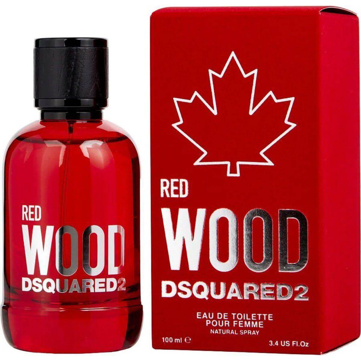 Red Wood by Dsquared2 for Women EDT Spray 3.4 oz