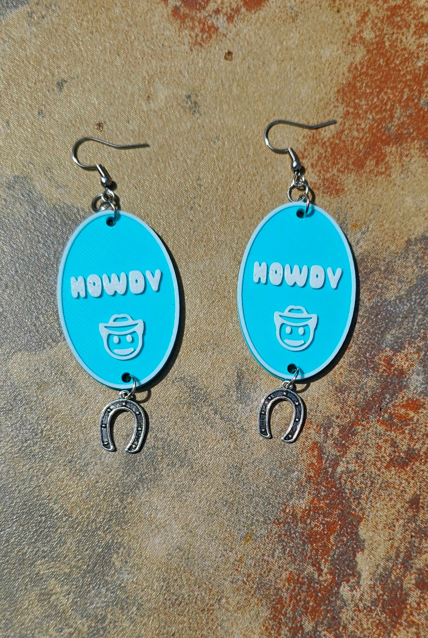 3D Printed Word Salad Earrings