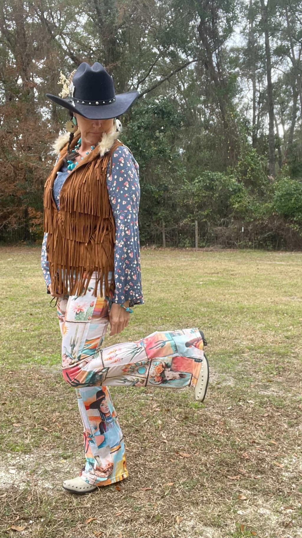 Baha Ranch Colores de Mexico Flare Pants Pictures of the Southwest