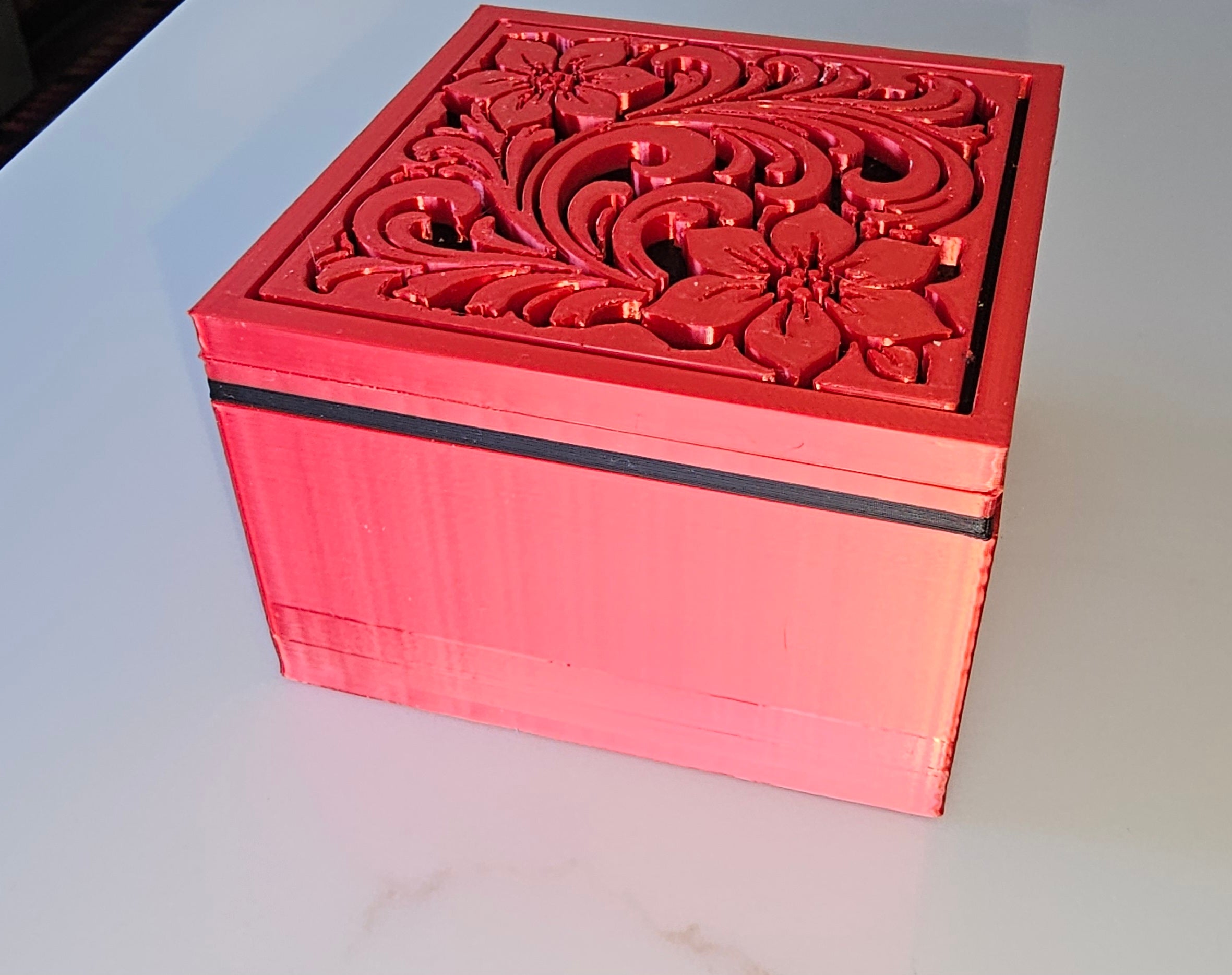 Baha Ranch 3D Tooled Gift Box - choice of colors and sizes