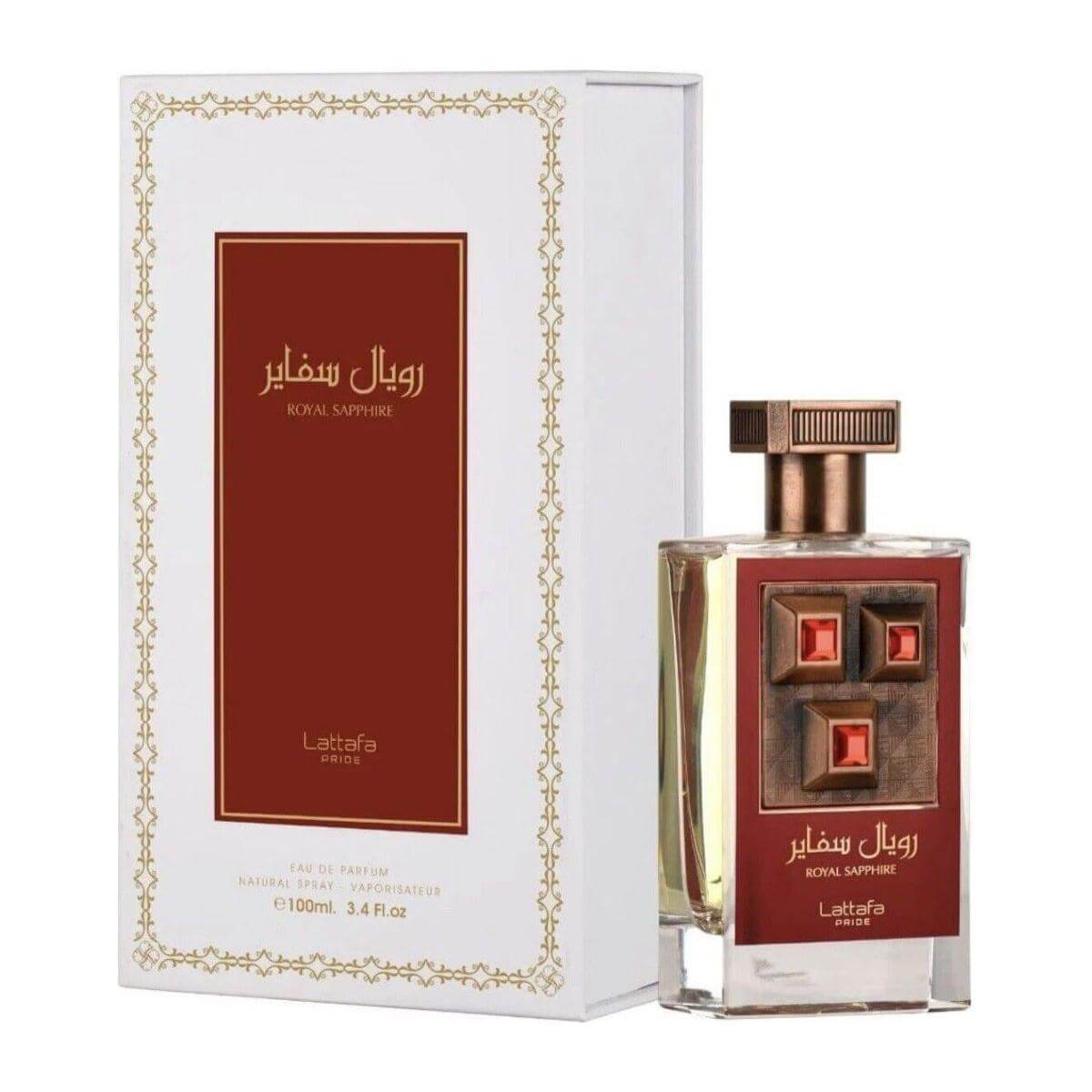 Royal Sapphire by Lattafa Perfume for Unisex EDP 3.4 oz