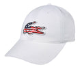 Lacoste Mens Big Croc USA Gabardine Cap