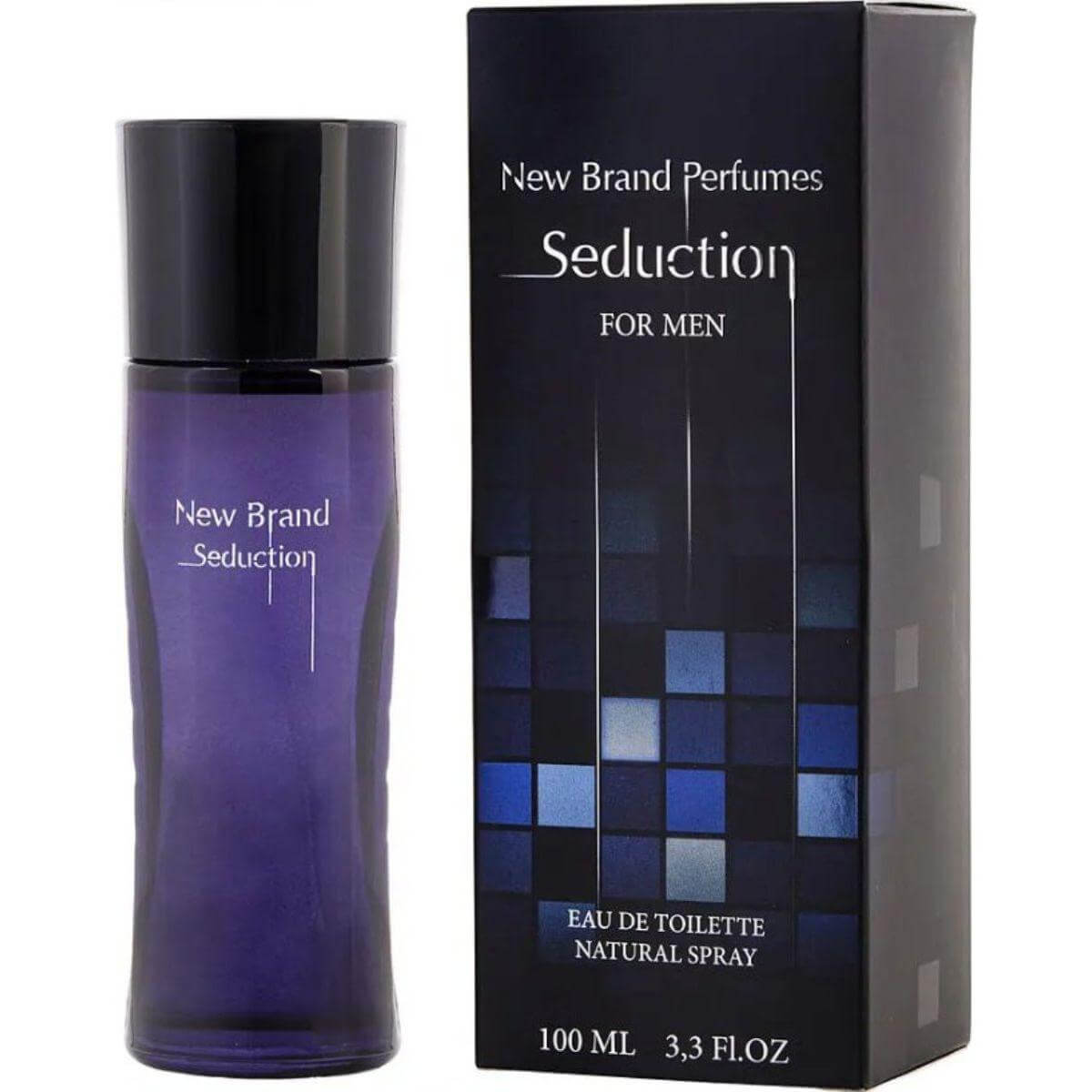 Seduction by New Brand for Men EDT Spray 3.3 oz