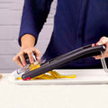 Smartpan Mandoline Slicer with Hidden Blade and Safe Hand Guard