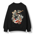 SW9008 Yin Yang Koi Embroidery Sweater