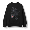 SW9202 Raging Panther Embroidery Sweater