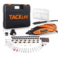 Tacklife Rotary Tool Kit with Upgraded MultiPro Keyless Chuck RTD35ACL