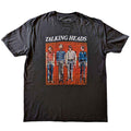 Talking Heads Pixel Band Portrait David Byrne Mens T-shirt