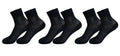 tittimitti® 100% Mercerized "Filo di Scozia" Cotton Men's Ankle Dress & Trouser Socks 3-Pack. Made in Italy