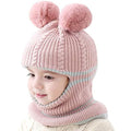 Toddler Fleece Lined Winter Bear Hat