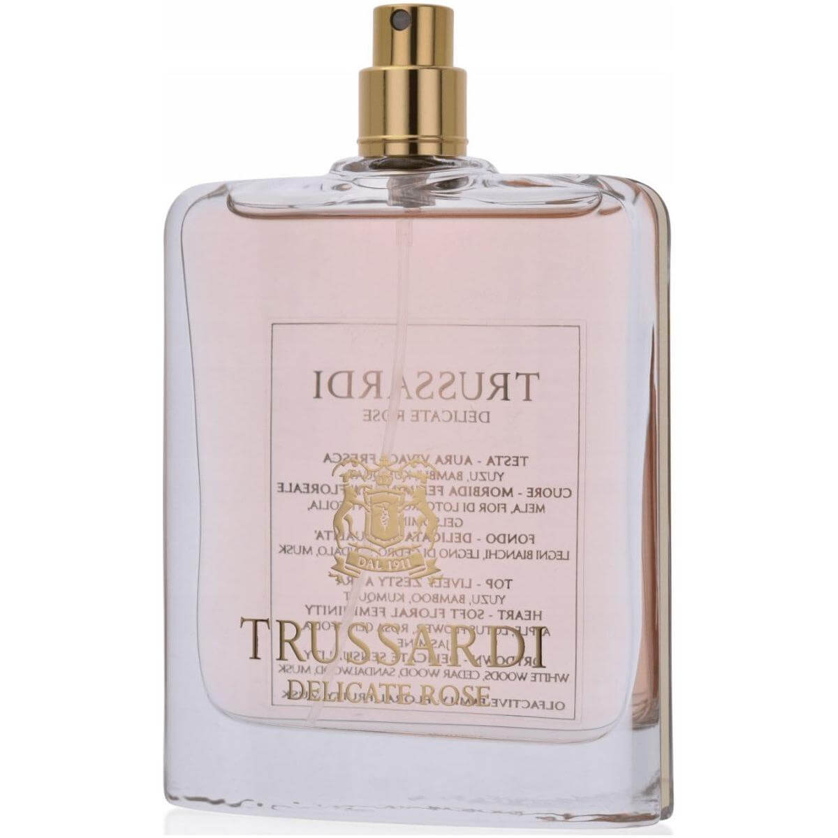 Trussardi Delicate Rose for Women EDT 3.4 oz New Tester