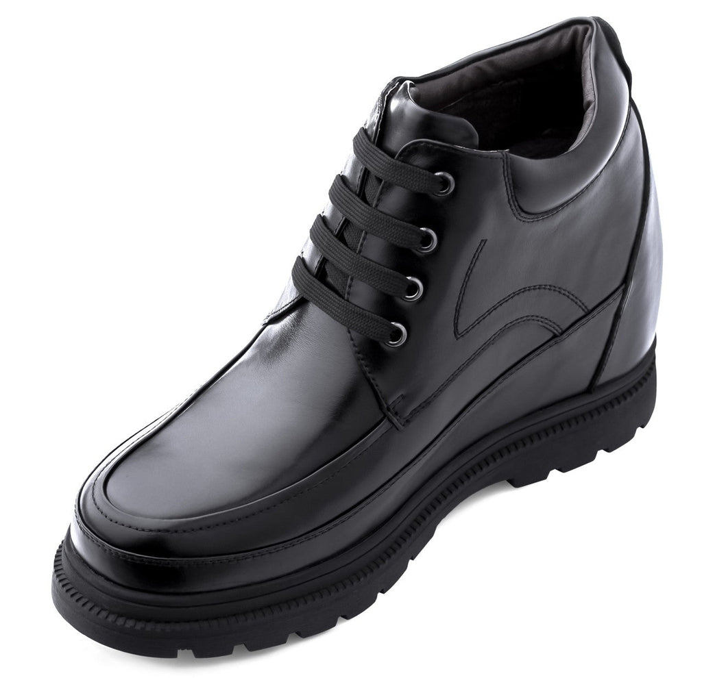 CALDEN Leather Elevator Boots - 5.2 Inches - K511615