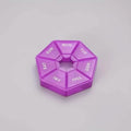 Weekly Rainbow Pill Box - 7-Grid Thickened Pill Storage Box