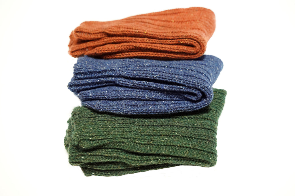 tittimitti® Men’s Wool Silk Socks 3-Pack – Soft Warm Winter Crew Socks (Made in Italy)