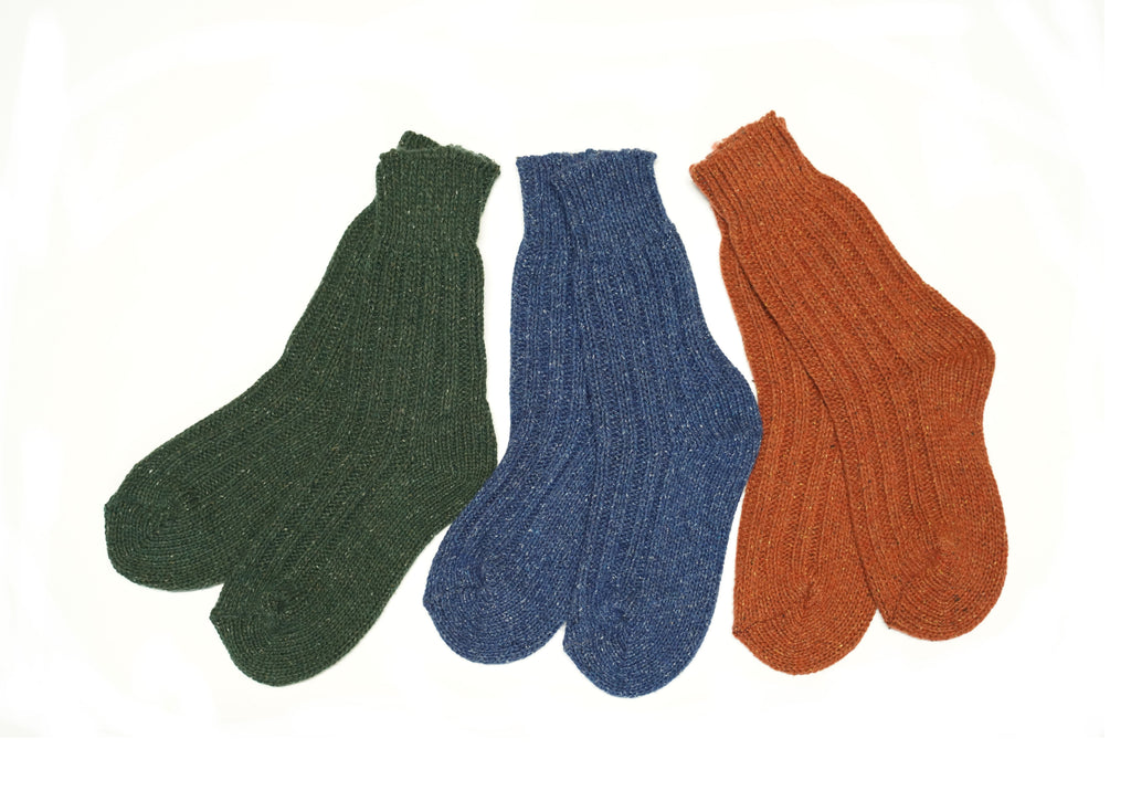 tittimitti® Men’s Wool Silk Socks – Soft Warm Winter Crew Socks (Made in Italy)